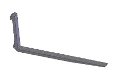 Widły na paleciak 2 sztuki